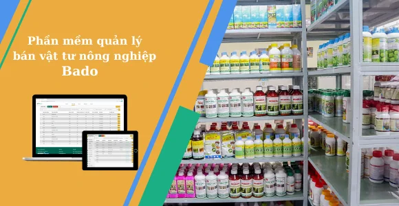 Phần mềm quản lý bán vật tư nông nghiệp đơn giản dễ sử dụng